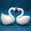 2 Pack Swans Needle Felting Kit for Beginners Craft Kit Mother's Day Gift 4.7inch - Image 2