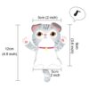 Black Cat with Frame Needle Felting Kit for Beginners with Everything to Make - Image 4