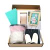 White Cat with Frame Needle Felting Kit for Beginners with Everything to Make - Image 7