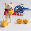 Mouse Needle Felting Kit for Beginners Craft Kit Mother's Day Gift 4inch - Image 3
