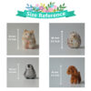 4 Animals Needle Felting Kits for Beginners Easy to Make with Everything Craft for Mom, Grandma, Kids - Image 2