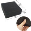 Total 120g Needle Felting Wool 16 Colors with Pad, 5 Needles, 1 Pair Leather Finger Guards for Felting Starter Kit - Image 4