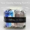 4 Set Nativity Needle Felting Kits for Beginners - Image 7