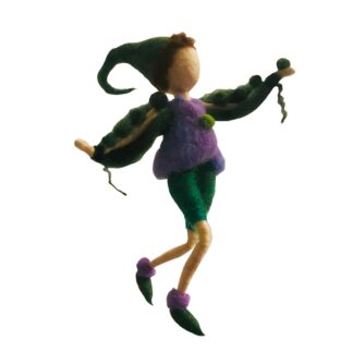 Pea Elf Needle Felting Kits Friendly Instruction DIY Craft Kit for Beginners 6inch