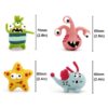 4 Little Monster Needle Felting Kits for Beginners Gift for Mother's Day Birthday - Image 6