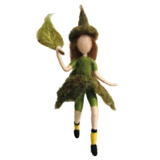 Leaf Elf Needle Felting Kit for Beginners DIY Craft Kit 6 inch Height