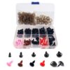 225pcs Plastic Safety Eyes Safety Noses with Washers 2 Box - Not Easy to Loosen - Image 5