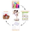 Fairy Mom and Kid Needle Felting Kits DIY Craft Kit for Beginners Include Everything to Make - Image 4