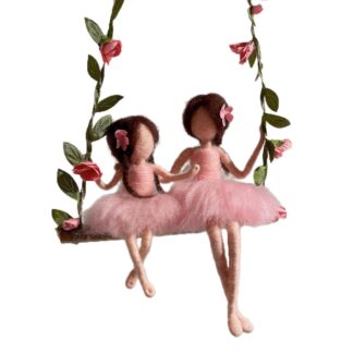 Elf Mom and Kid Needle Felting Kits DIY Craft Kit for Beginners Include Everything to Make