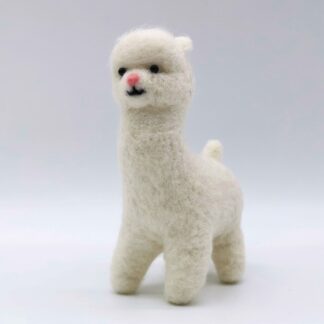 Alpaca Needle Felting Kit for Beginners Craft Kit Mother's Day Gift 4inch