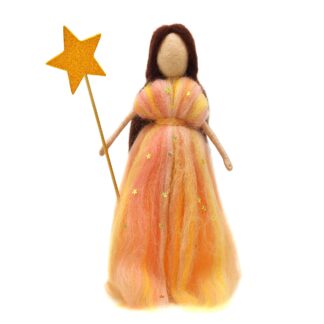Fairy Queen Needle Felting Kit for Beginners with Magic Stick (B)