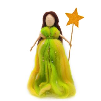 Fairy Queen Needle Felting Kit for Beginners with Magic Stick (D)