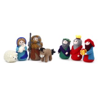7 Set Nativity Needle Felting Kits for Beginners