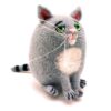 Fat Cat Needle Felting Kit for Beginners Craft Kit Mother's Day Gift - Image 2