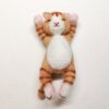 Lazy Cat Needle Felting Kit for Beginners Craft Kit Mother's Day Gift 4inch - Image 3