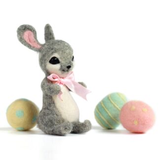 4 Pack Easter Day Needle Felting Kits for Beginners Mother's Day Craft Kit for Mom, Grandma