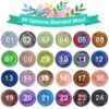 50g Blended Wool Roving for Needle Felting Kits - Image 2