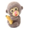 Monkey Needle Felting Kit for Beginners Craft Kit Mother's Day Gift - Image 3
