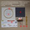 Christmas Coasters Punch Needle Kit for Beginners, Including 20cm Hoop, Pattern, Cotton Threads, Punch Needles, Instruction Punch Needle Starter Kit - Image 8
