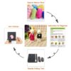 Mice Couple Needle Felting Kit for Beginners Craft Kit Mother's Day Gift 4inch - Image 2