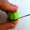 Felting Kits Wool Roving 11 Colours 80g Enough to Make 6 Kits - 3 Needles, 1 Pair Leather Gloves, Foam Mat and Handbook - Image 5