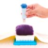 Felting Needle Mat for Felting Kits Craft Needle Felting Brush Pad (4.3"x3.5"x1") - Image 3