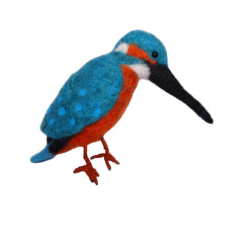 Kingfisher Needle Felting Kit for Beginners DIY Craft Kit Include Everything to Make